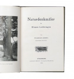 Naturdenkmäler in Elsass-Lothringen.