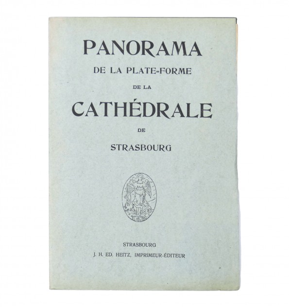 Panorama de la plate-forme de la cathédrale de Strasbourg. Panorama de la plate-forme de la cathédrale de Strasbourg.