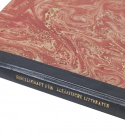 [Ensemble] Société de littérature alsacienne. Gesellschaft für elsässische Literatur.