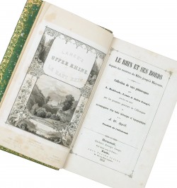 Le Rhin et ses bords depuis les sources du Rhin jusqu'à Mayence.