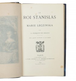 Le roi Stanislas et Marie Leczinska.