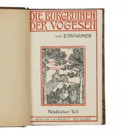 Die Burgruinen der Vogesen : Nördlicher Teil - Südlicher Teil.