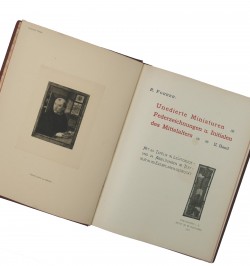 Unedierte Federzeichnungen, Miniaturen und Initialen des Mittelalters.