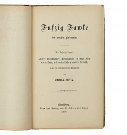 Fufzig Fawle frei nooch'm Lafontaine...