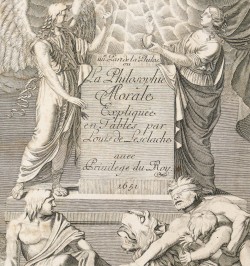 4e partie de la philosophie ou la Philosophie morale expliquée en tables.