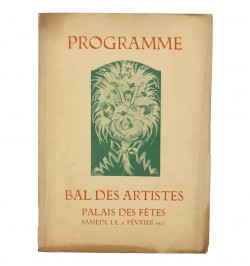 Bal des artistes : Floréal programme palais des fêtes 21 février 1925.
