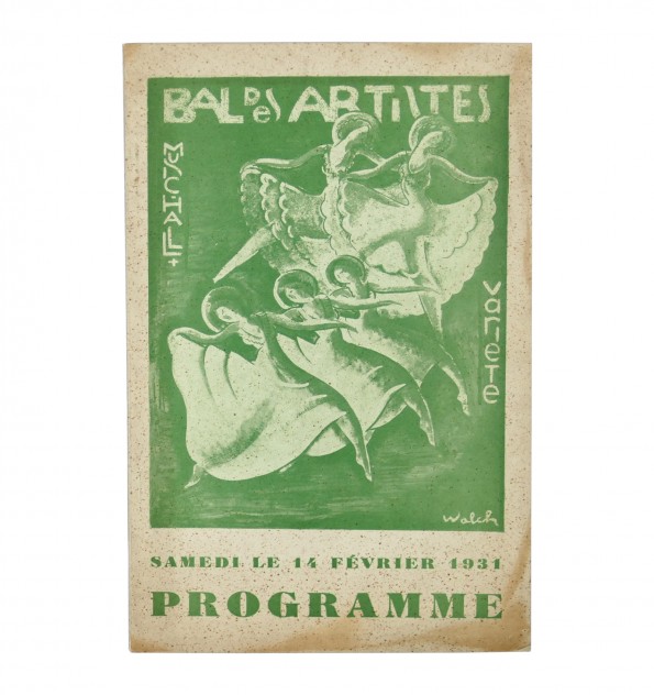 Bal des artistes : Music-hall variété programme palais des fêtes 14 février 1931. Bal des artistes : Music-hall variété programme palais des fêtes 14 février 1931.