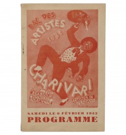 Bal des artistes : Charivari programme palais des fêtes 6 février 1932.