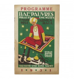 Bal des pauvres : Mille et une nuits programme 7 mars 1931.