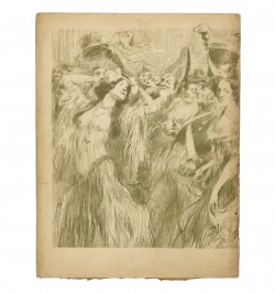 Kuenstler-Maskenfest zu Gunsten der Armen. Kermesse de charité. Programme du 4 mars 1905.