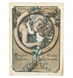 Festschrift und Programm zum Künstler-Maskenfest. Strassburg, 24 Februar 1906.