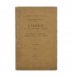 L'Alsace au dix-huitième siècle