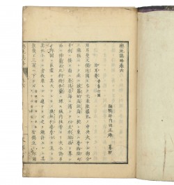 Livre de voyage japonais du XIXe siècle.