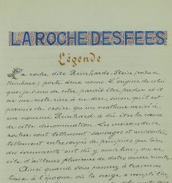 [Recueil manuscrit] Légendes de nos montagnes.