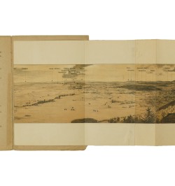 Panorama vom Hohbarr bei Zabern im Elsass.