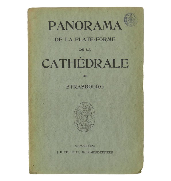 Panorama de la plate-forme de la cathédrale de Strasbourg. Panorama de la plate-forme de la cathédrale de Strasbourg.