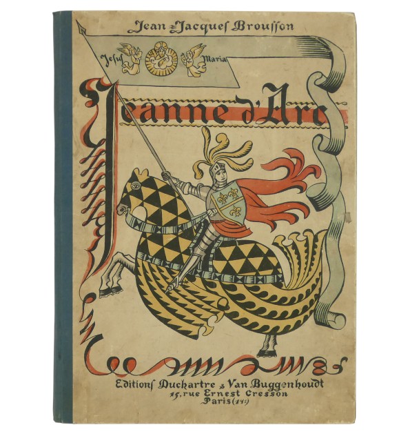 Jeanne d'Arc, son histoire racontée pour la jeunesse et illustrée dans le goût du quinzième siècle par Sigismond Olesiewicz. Jeanne d'Arc, son histoire racontée pour la jeunesse et illustrée dans le goût du quinzième siècle par Sigismond Olesiewicz.