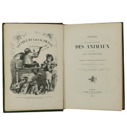 Scènes de la vie privée et publique des animaux. 2 volumes.