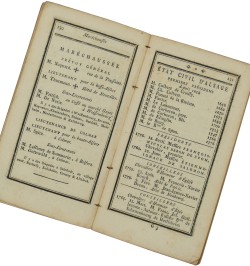 Almanach d'Alsace pour l'année 1786.