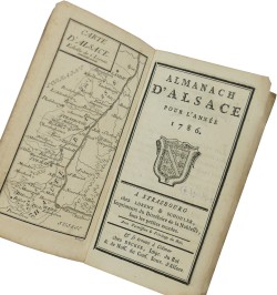 Almanach d'Alsace pour l'année 1786.