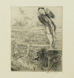 Elle. Danse macabre sur parchemin.