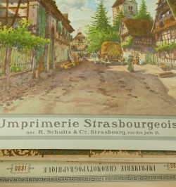 [Ensemble] Calendriers strasbourgeois.