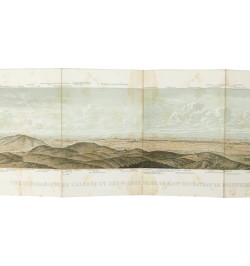 Panorama de l'Alsace et des Vosges pris de la plateforme du château de Hoh-Koenigsbourg.