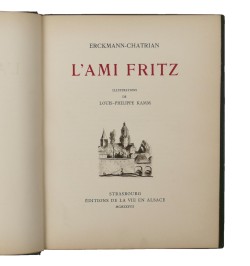 L'ami Fritz. Illustrations de Louis-Philippe Kamm.