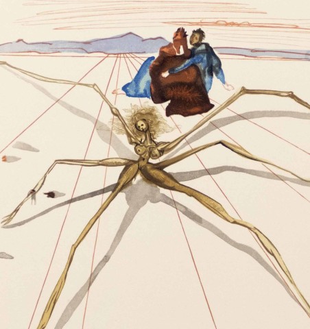 La divine comédie. L'enfer, le purgatoire, le paradis. Illustrations de ...