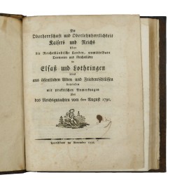 Die Oberherrschaft und Oberlehnherrlichkeit Kaisers und Reichs über die Reichsständische Landen...