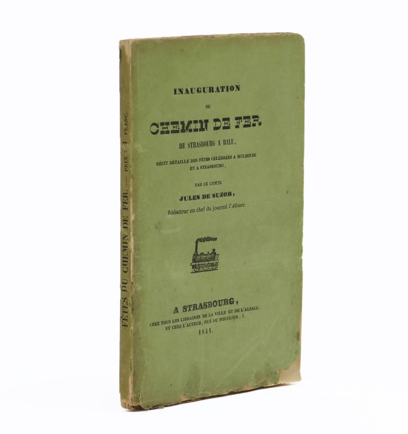 Inauguration du chemin de fer de Strasbourg à Bâle,