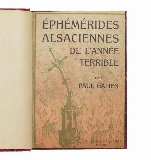 Ephémérides alsaciennes de l'année terrible.