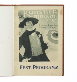 Künstler-Maskenfest 1910....