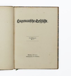 Hagenauische Geschicht.