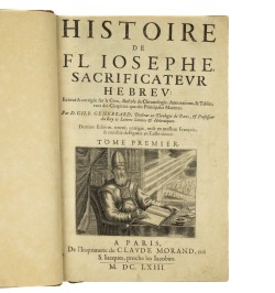 Histoire de Fl. Josèphe, sacrificateur hébreu. 2 tomes.