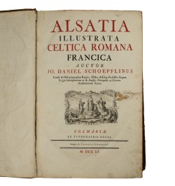 Alsatia Illustrata, Celtica, Romana, Francica, Germanica, Gallica.