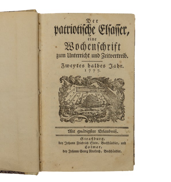 Der patriotische Elsasser, eine Wochenschrift zum Unterricht und Zeitvertreib.