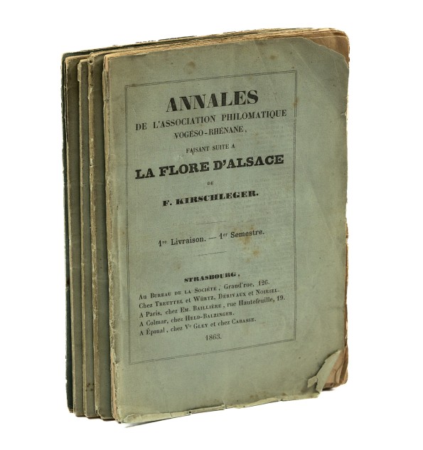 Annales de l'association philomatique vogéso-rhénane faisant suite à la flore d'Alsace. Annales de l'association philomatique vogéso-rhénane faisant suite à la flore d'Alsace.