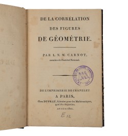 De la corrélation des figures de géométrie.