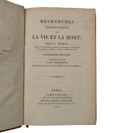 Recherches physiologiques sur la vie et la mort.