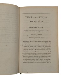Recherches physiologiques sur la vie et la mort.