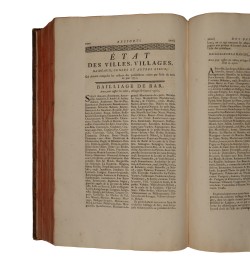 Dom Calmet Augustin - Notice de la Lorraine. 2 vol.