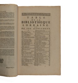 Bibliothèque Lorraine ou histoire des hommes illustres, qui ont fleuri en Lorraine...