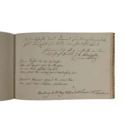 Livre d'amitié - Stammbuch - Album amicorum.