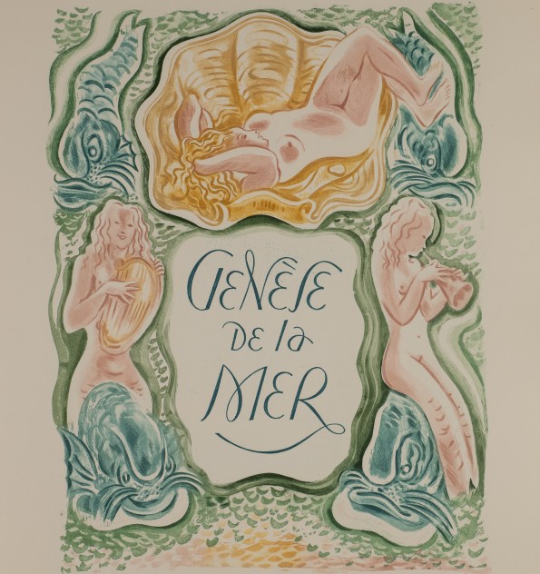 La Genèse de la mer. La Genèse de la mer.