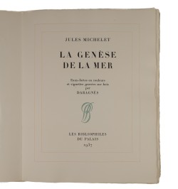 La Genèse de la mer.