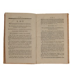 Constitution de la république française, proposée au peuple français par la Convention nationale.