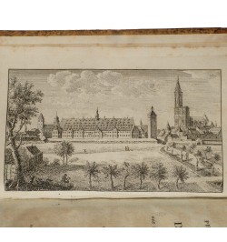Topographie physique et médicale de la ville de Strasbourg. Avec des tableaux statistiques, une vue et le plan de la ville.