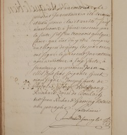 [Manuscrit-Notariat] Inventaire de succession de Dame Louise Dorothée Fougères de Mormont. 1768.