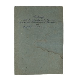 Denkschrift über der Weinbau in den Departementen des Ober- und Niederrheins und in Rheinbayern.